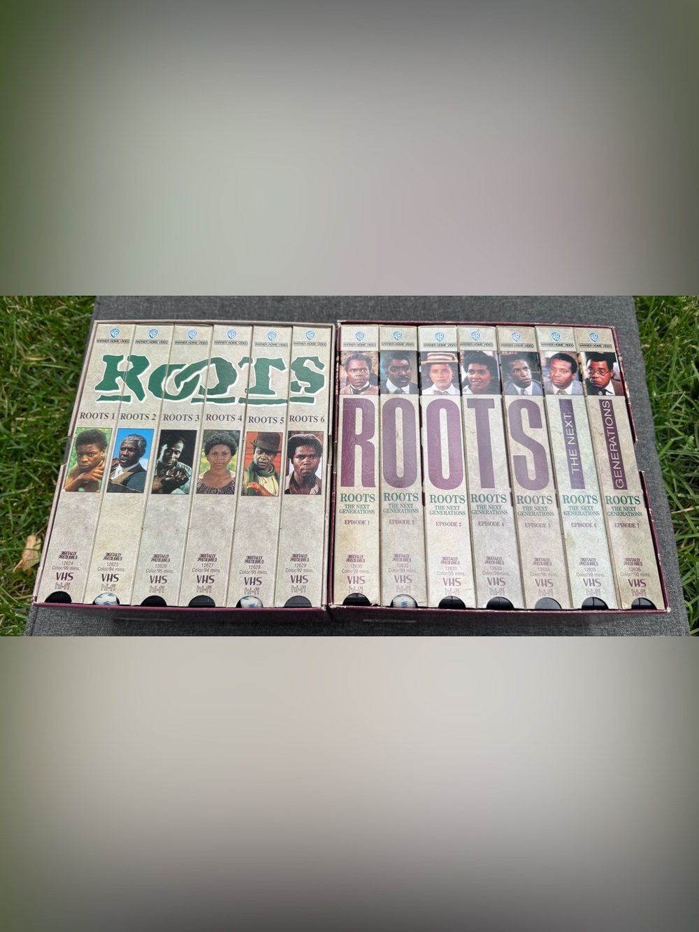 2 ROOTS Series VHS Tape Box Sets Roots the Next Generation